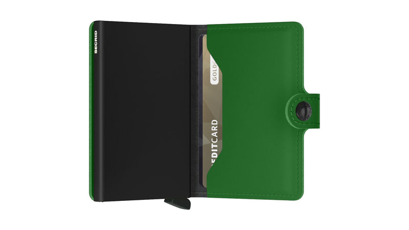 SECRID Miniwallet - Matte Bright Green