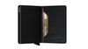 SECRID Slimwallet - Vegetable Tanned Leather - Black/Black