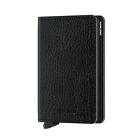 SECRID Slimwallet - Vegetable Tanned Leather - Black/Black