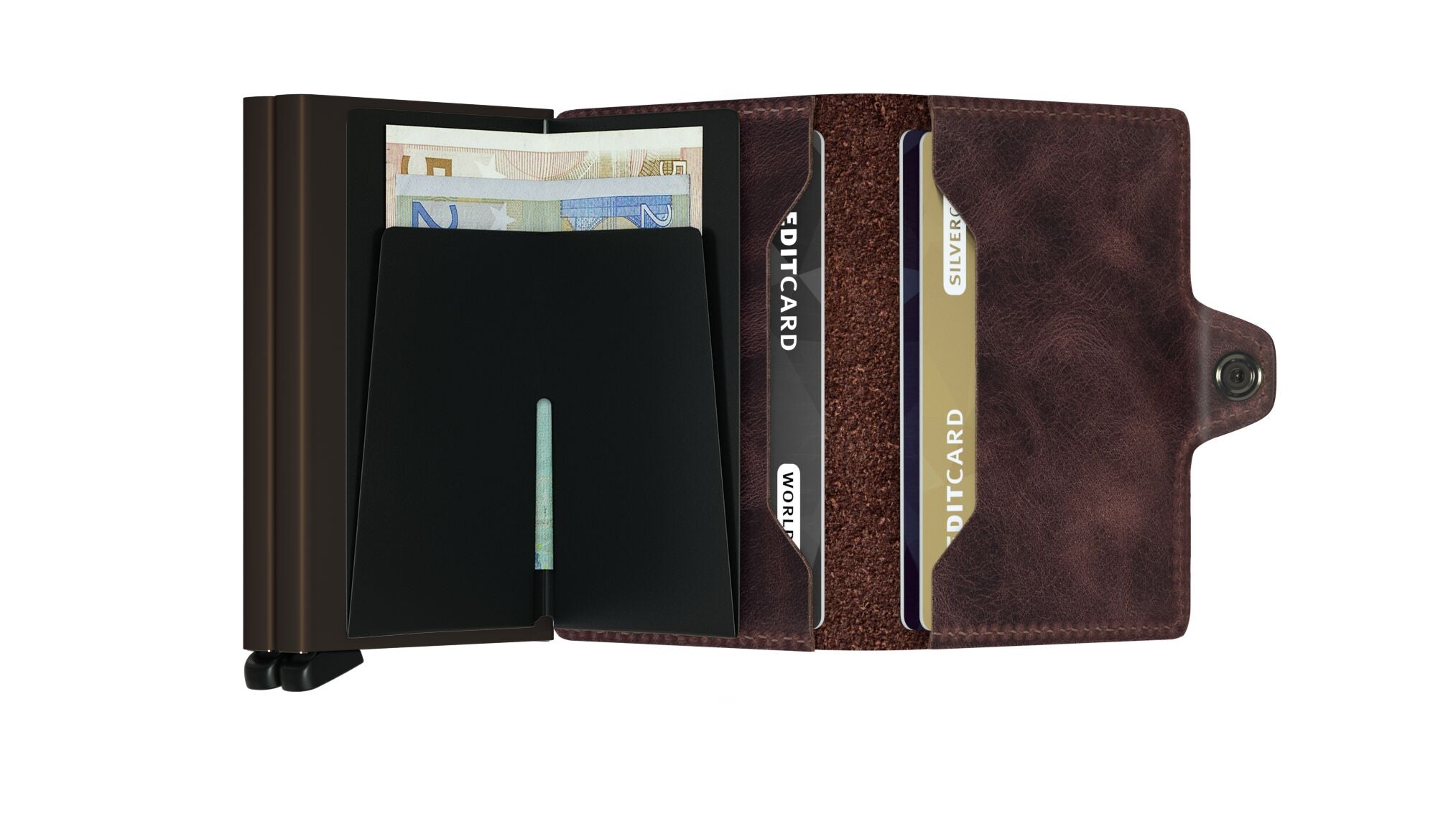 SECRID Twinwallet - Vintage Chocolate