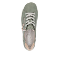 REMONTE Women's Sneaker R1432-52 - Green Combination