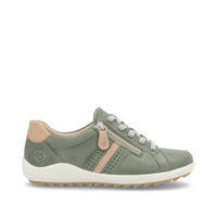 REMONTE Women's Sneaker R1432-52 - Green Combination