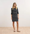 Hatley -Lucy Dress - Caviar Stripe