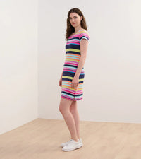 Hatley Nellie Dress - Hot Stripes