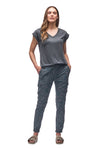 Indyeva - Sofi III V-Neck Top - Thyme