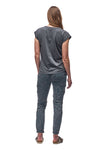Indyeva - Sofi III V-Neck Top - Thyme