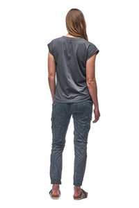 Indyeva - Sofi III V-Neck Top - Thyme