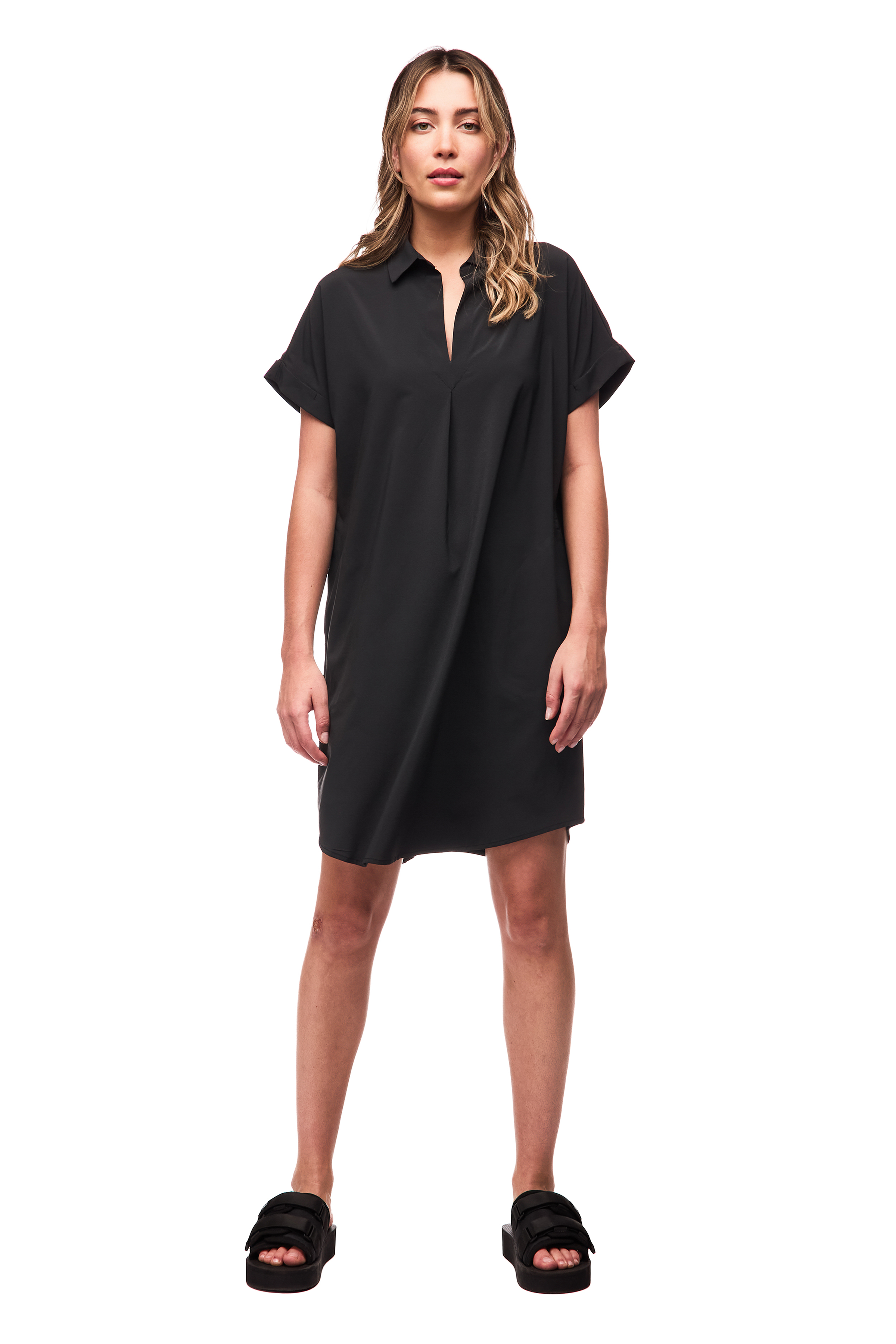 INDYEVA Frivol Dress - Black