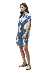 INDYEVA Frivol Dress - Lemon Oasis Print