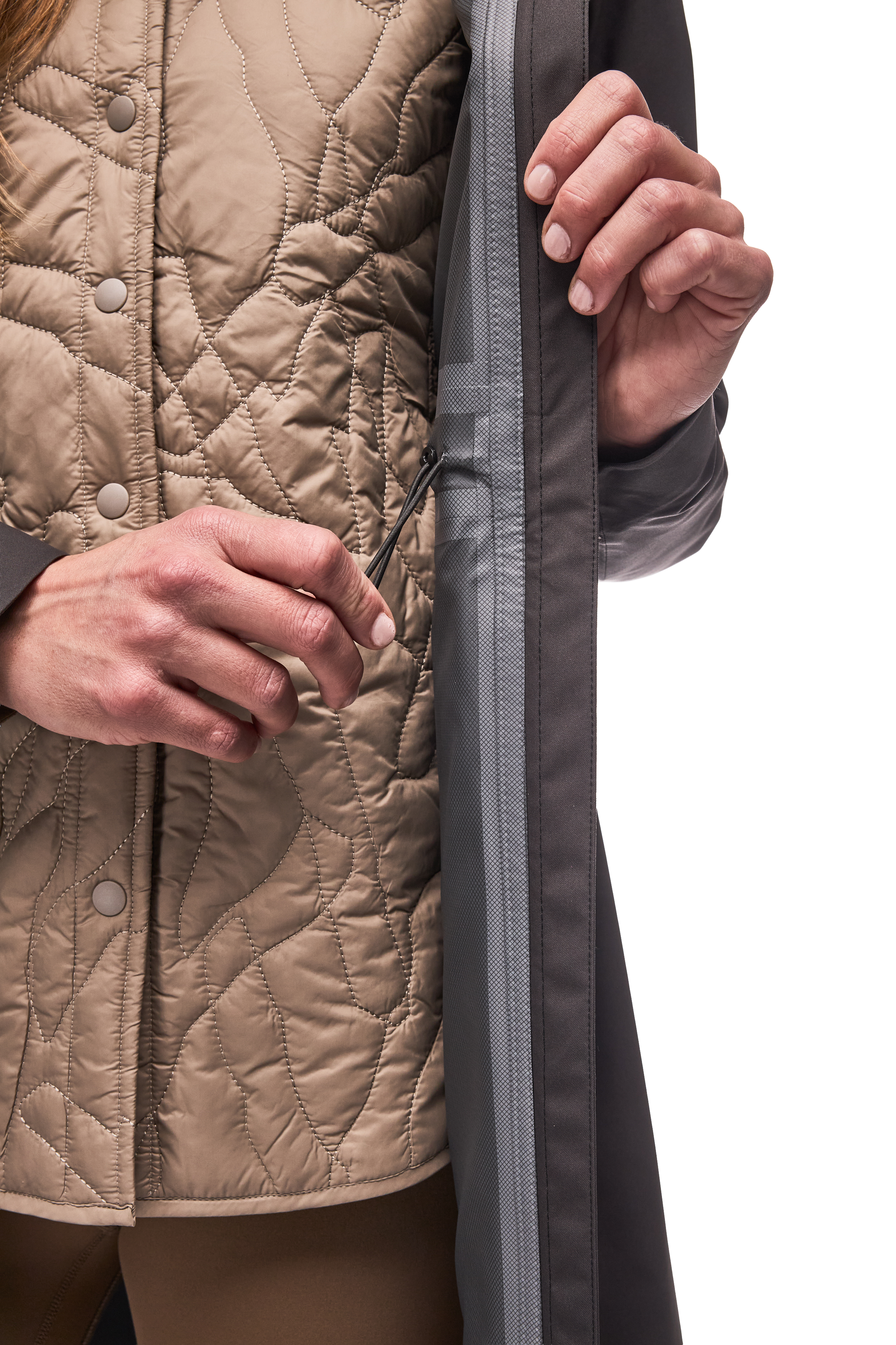 INDYEVA Risela II Rain Jacket - Hematite