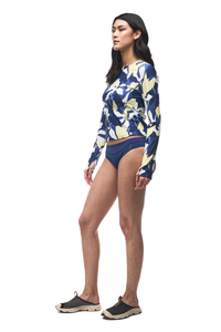INDYEVA Rio Long Sleeve Rashguard - Lemon Oasis Print