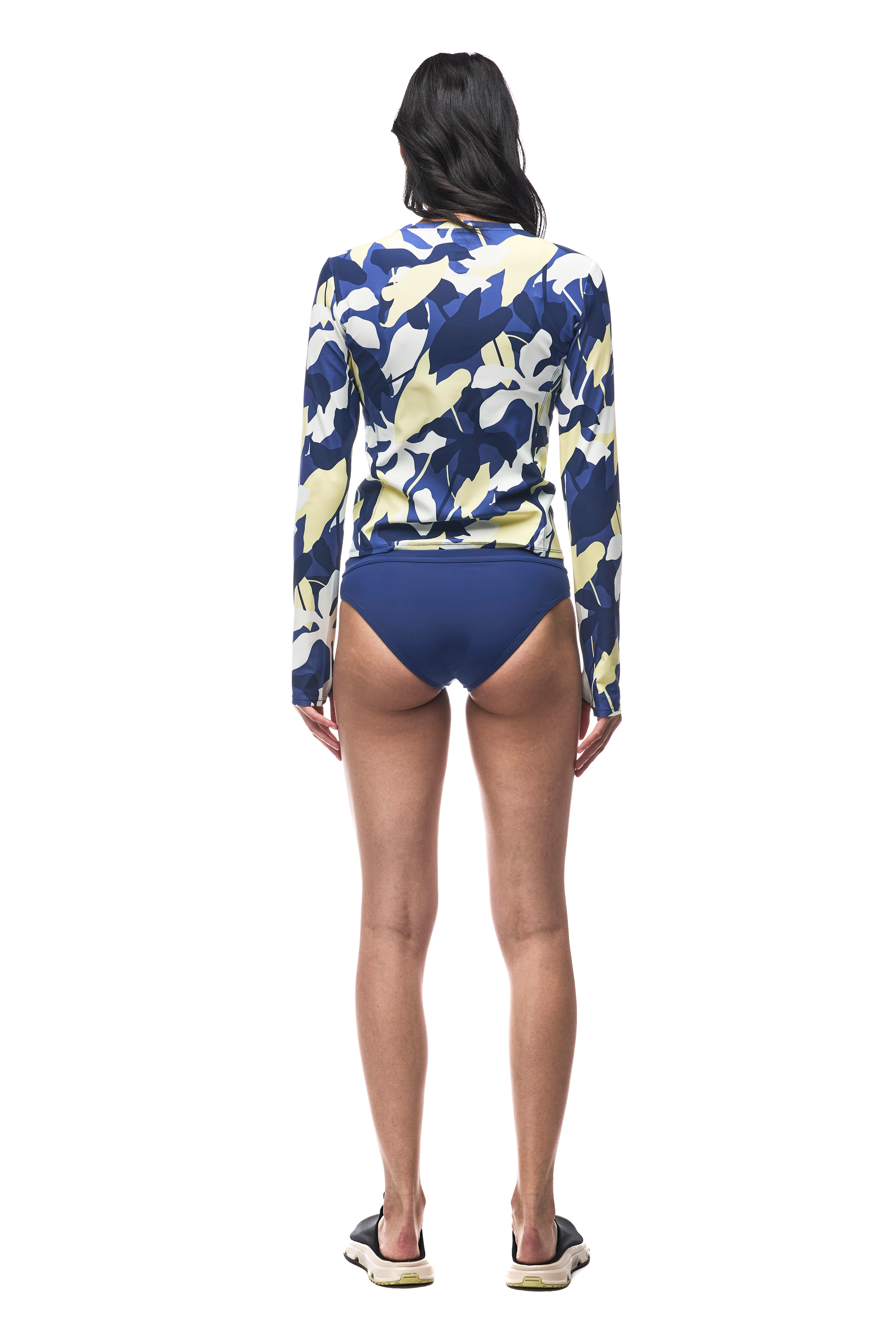 INDYEVA Rio Long Sleeve Rashguard - Lemon Oasis Print
