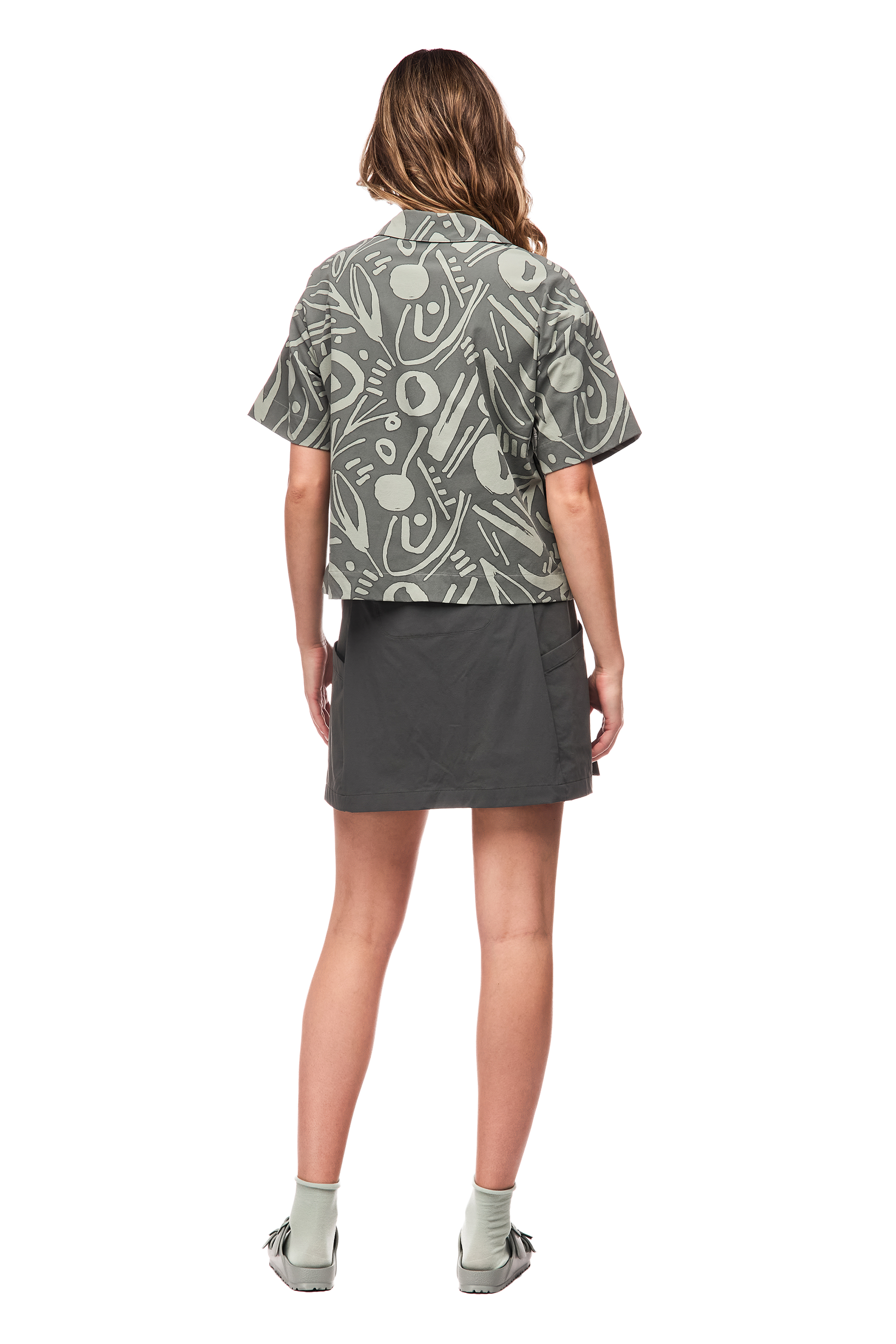 INDYEVA Gomlek II - Rosemary Cyclone Print