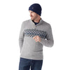 Smartwool Men's Heavy Henley Sweater - Light Heather Grey