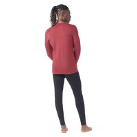 Smartwool Mens Merino Classic Baselayer Crew - Currant Heather