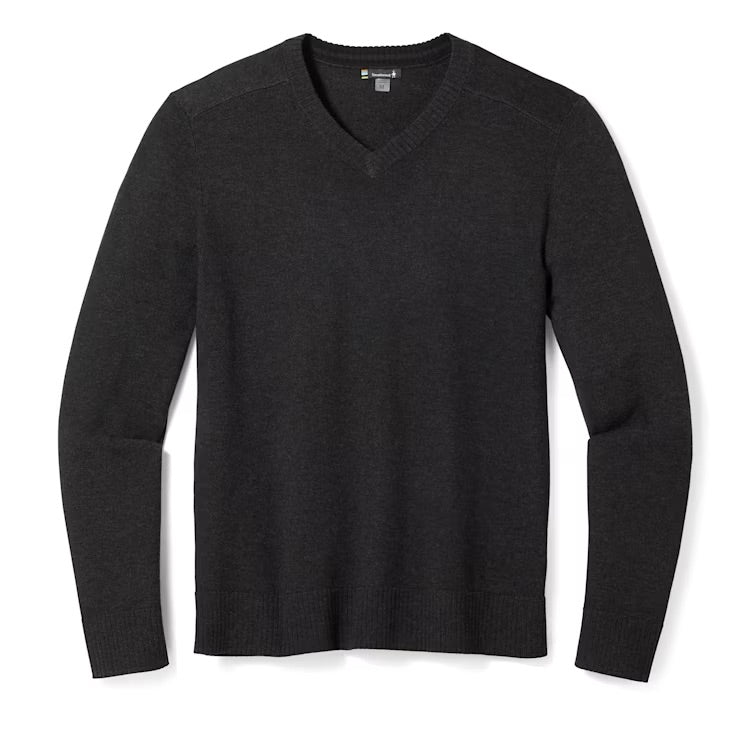 Smartwool Men Sparwood V-Neck - Black