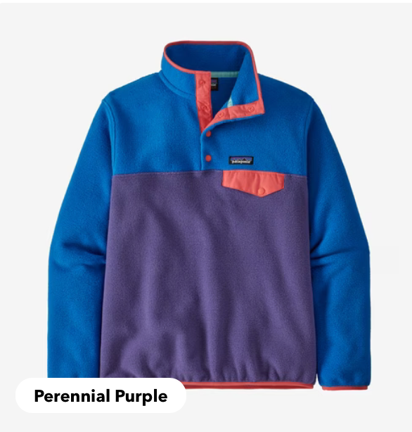 W’s Lightweight Synchilla® Snap-T® Fleece Pullover - Perennial Purple