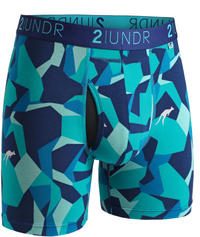 2UNDR Swing Shift Boxer Brief - Water Camo