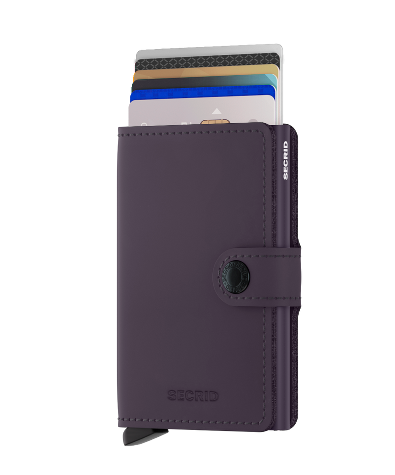 SECRID Miniwallet - Matte Dark Purple