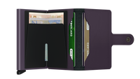 SECRID Miniwallet - Matte Dark Purple