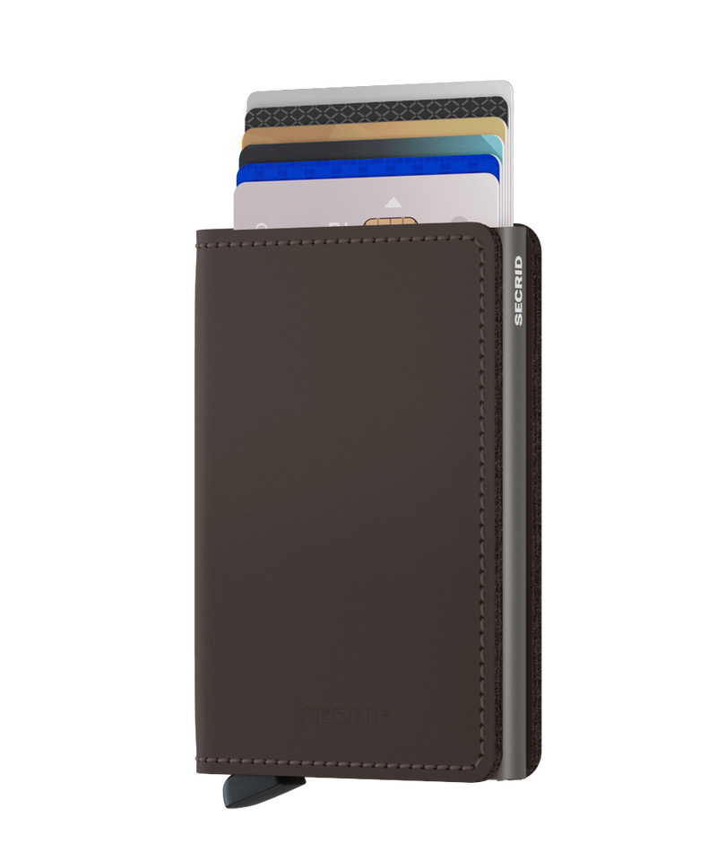 SECRID Slimwallet - Matte Truffle