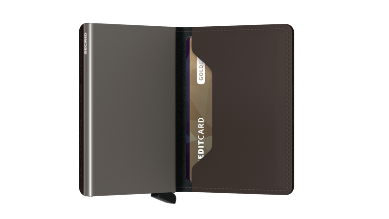 SECRID Slimwallet - Matte Truffle