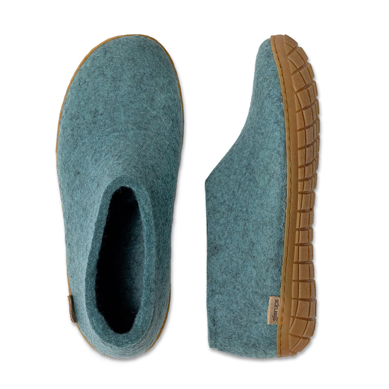 GLERUPS Rubber Sole Shoe - North Sea