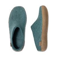 GLERUPS Leather Sole Slip On - North Sea