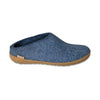 GLERUPS Rubber Sole Slip On - Denim