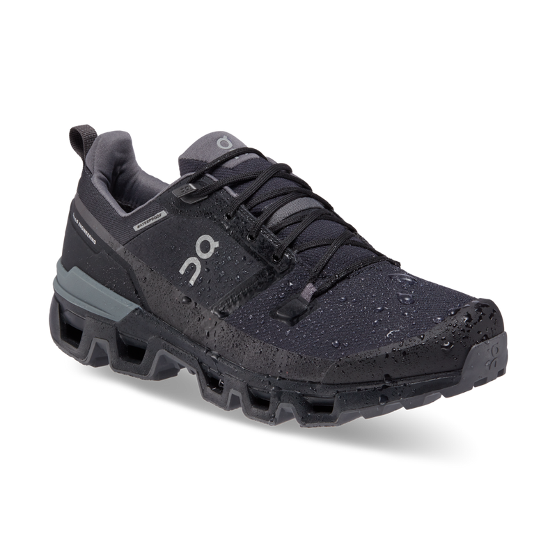 ON CLOUD Men Cloudwander Waterproof- Black Eclipse