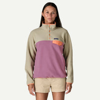 PATAGONIA Women's Lightweight Synchilla Snap-T Pullover - Light Violet