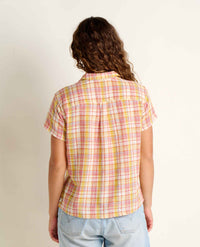 TOAD & CO. Women's Camp Cove Shirt - Gold Pattern