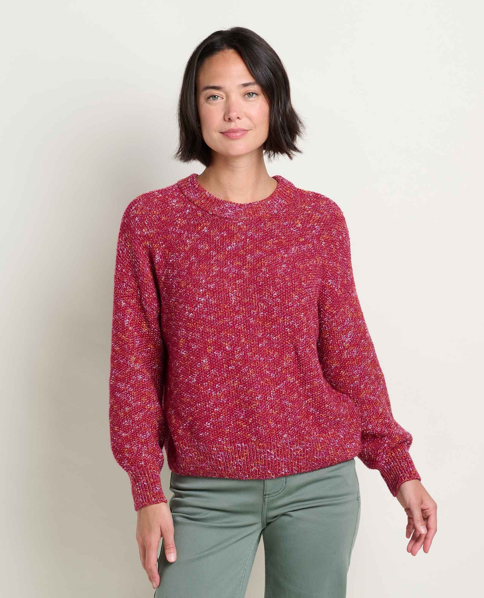 TOAD & CO Women's Twigtree Crew Sweater - Beet
