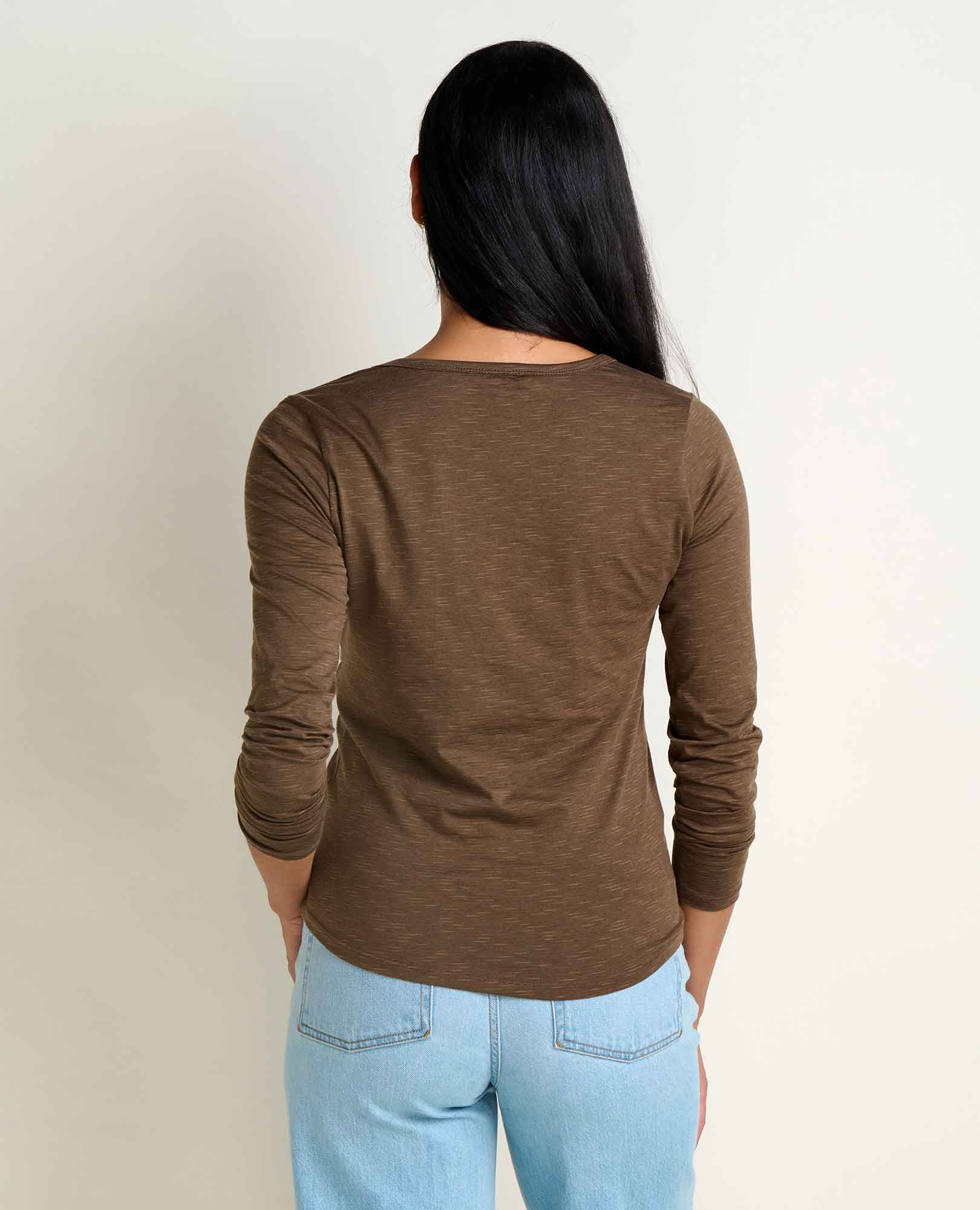TOAD & CO Women's Marley Long Sleeve Tee - Earth
