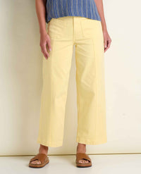 TOAD & CO. Women's Linden Wide Leg Canvas Pant - Meyer
