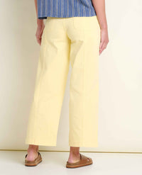 TOAD & CO. Women's Linden Wide Leg Canvas Pant - Meyer
