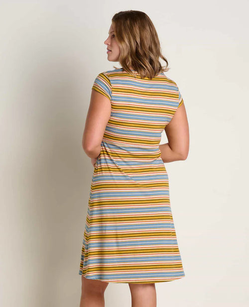 W's Rosemarie Dress- North Shore Stripe