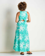 W's Sunkissed Maxi Dress- Salt Leaf Texture