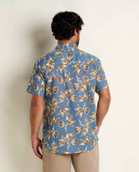 TOAD & CO. Men's Salton Shirt - Pacific Blue Print