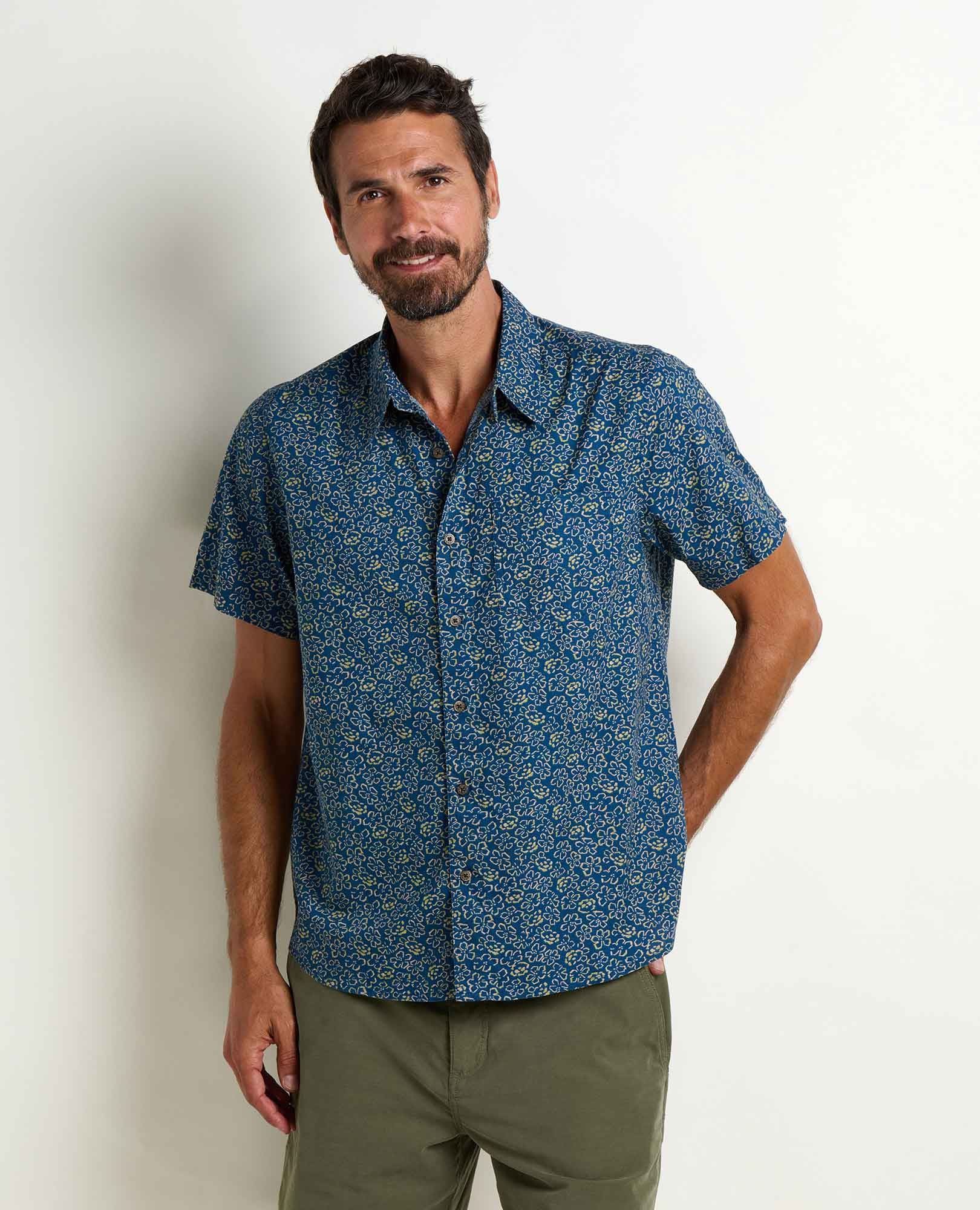 TOAD & CO. Men's Fletch Shirt - Canal Print