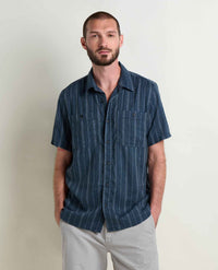 TOAD & CO. Men's Taj Hemp Shirt - Midnight Dobby