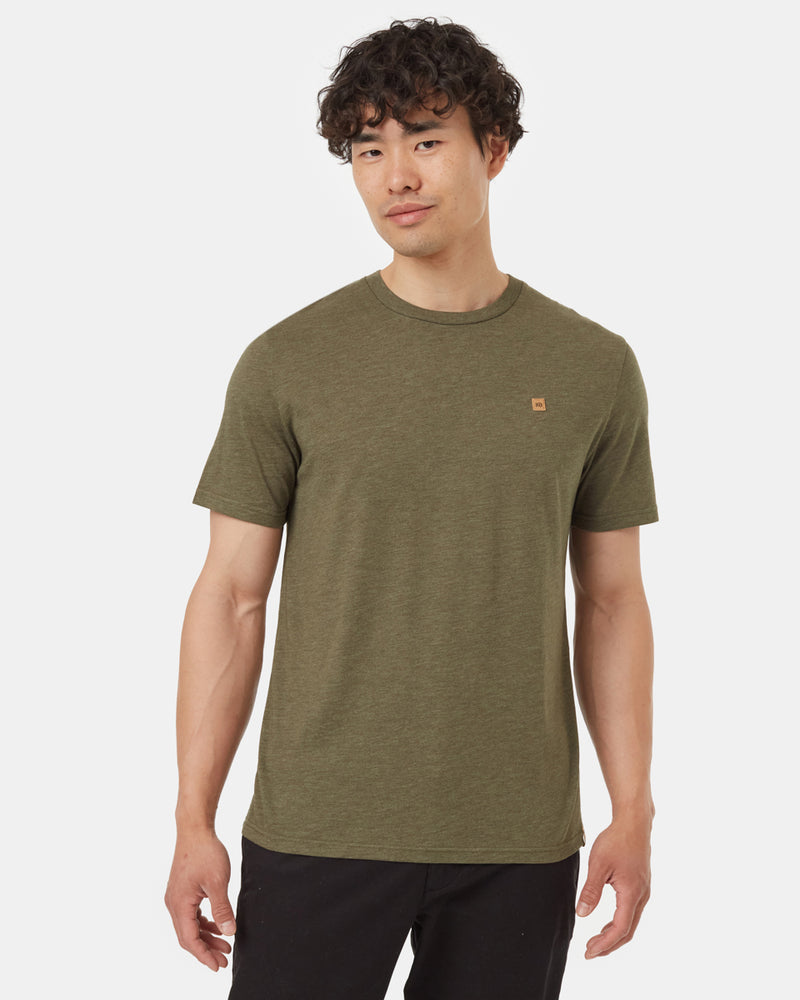 M's Classic T-Shirt- Olive Night/Green Heather