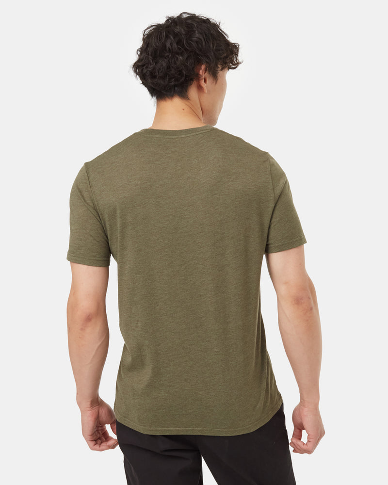 M's Classic T-Shirt- Olive Night/Green Heather