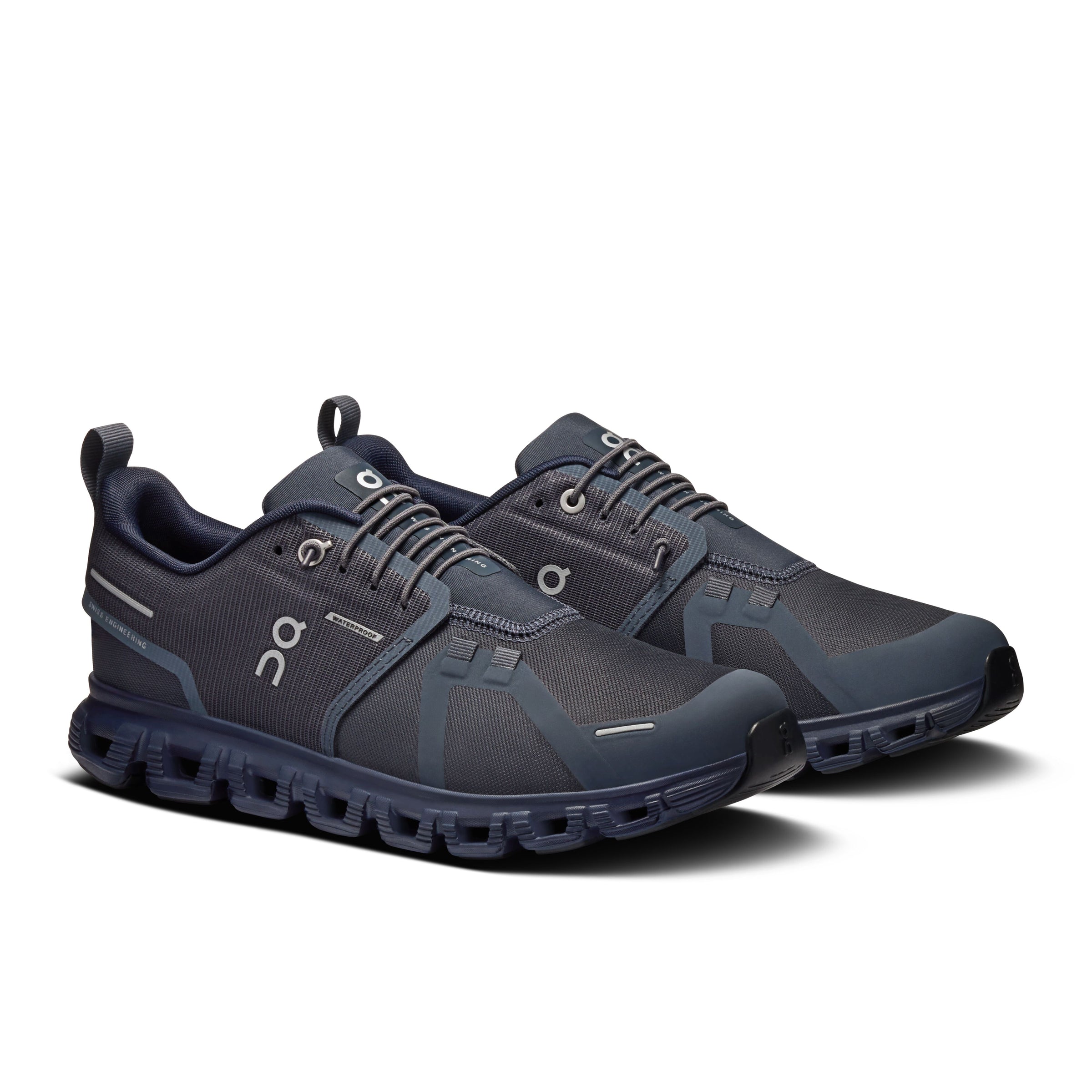 ON RUNNING Women's Cloud 6 Waterproof - Navy|Midnight