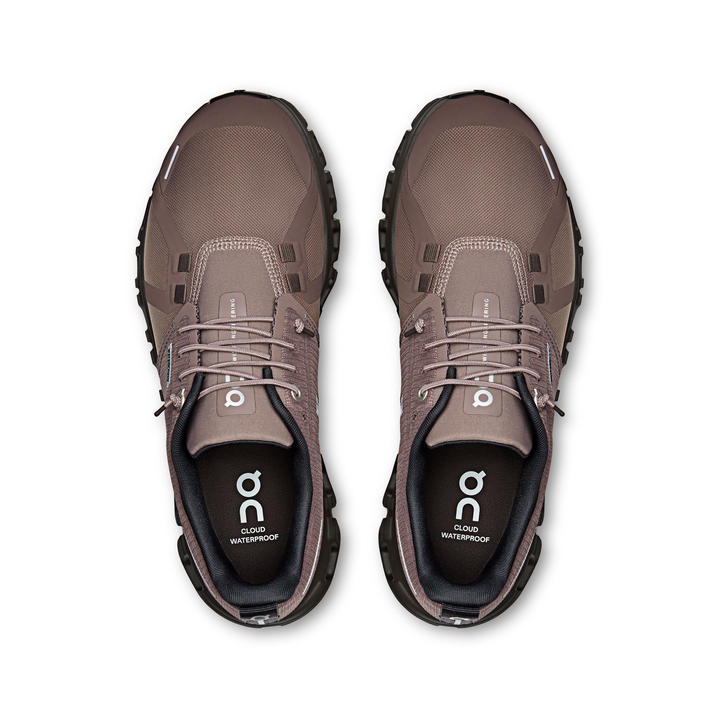 ON RUNNING Women's Cloud 6 Waterproof - Ash|Sable
