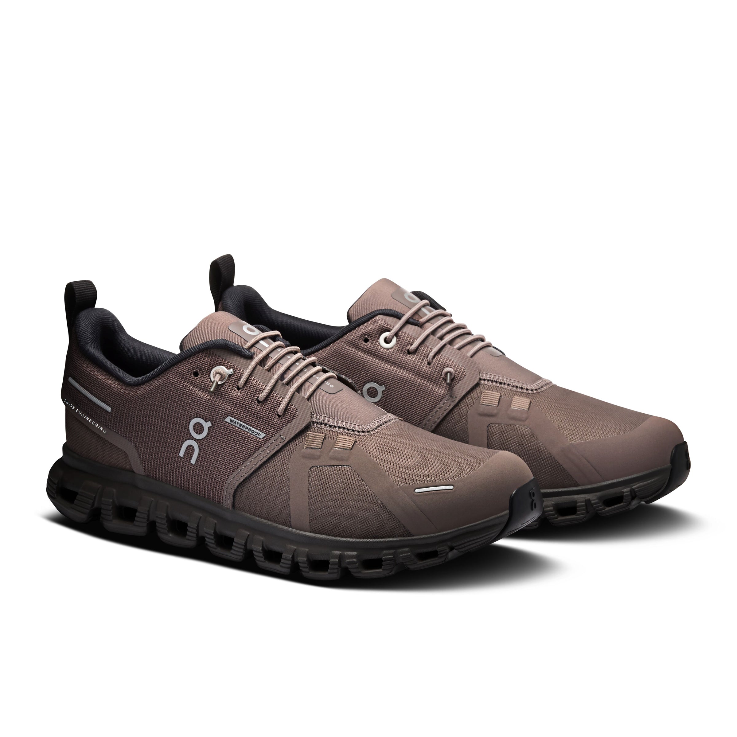 ON RUNNING Women's Cloud 6 Waterproof - Ash|Sable