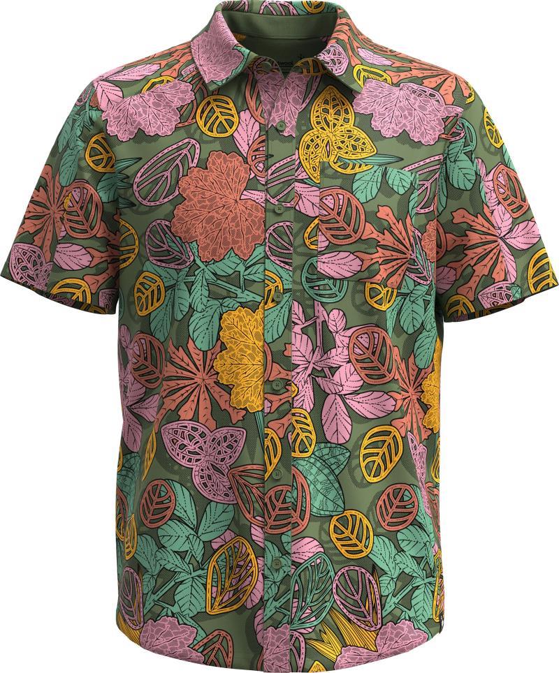 Smartwool Men Everyday Short Sleeve Button Down - Green