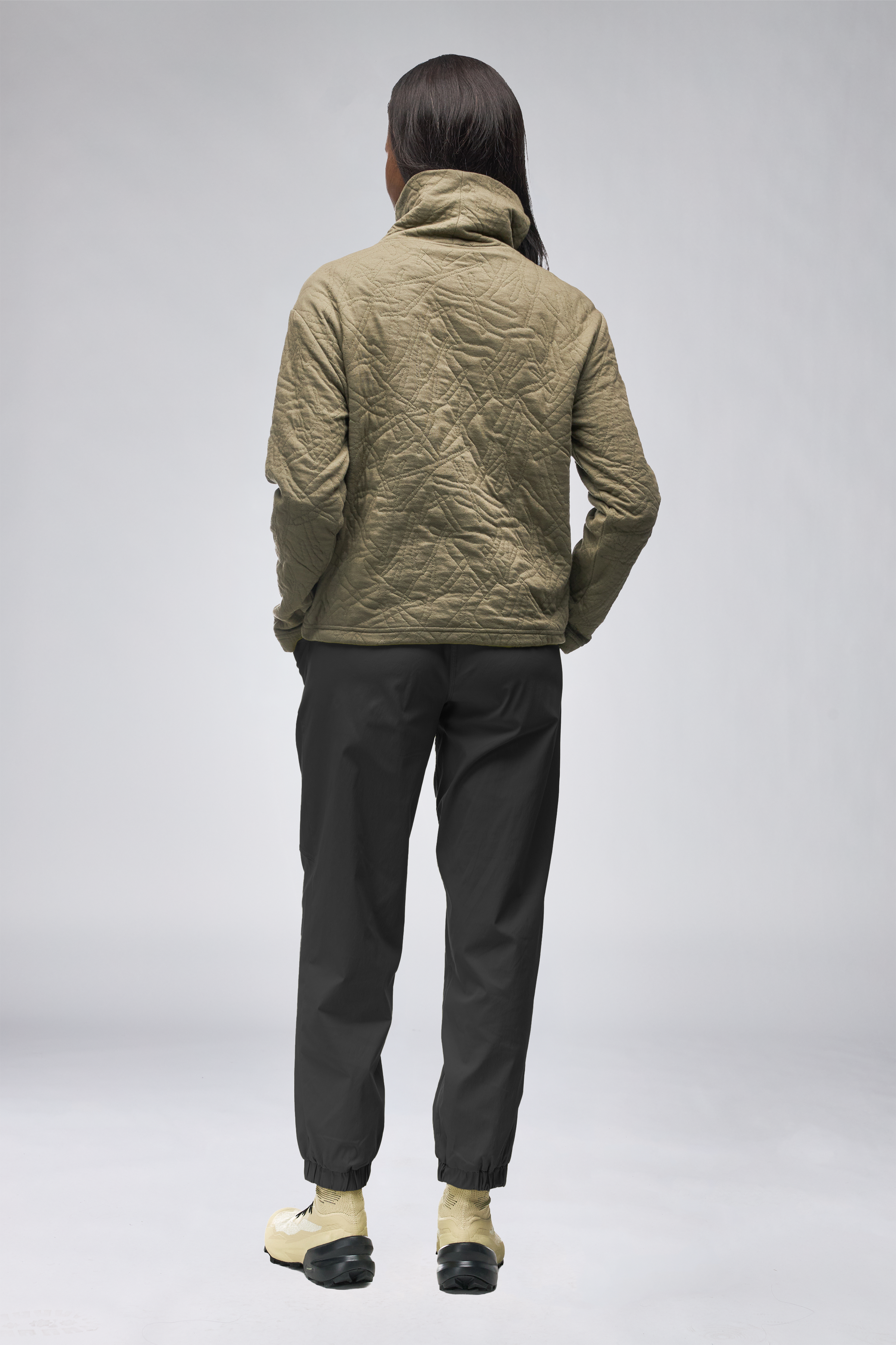 INDYEVA Relevo Cowl Sweater - Deepmoss