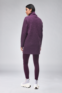INDYEVA Hulp Turtleneck Tunic - Elderberry