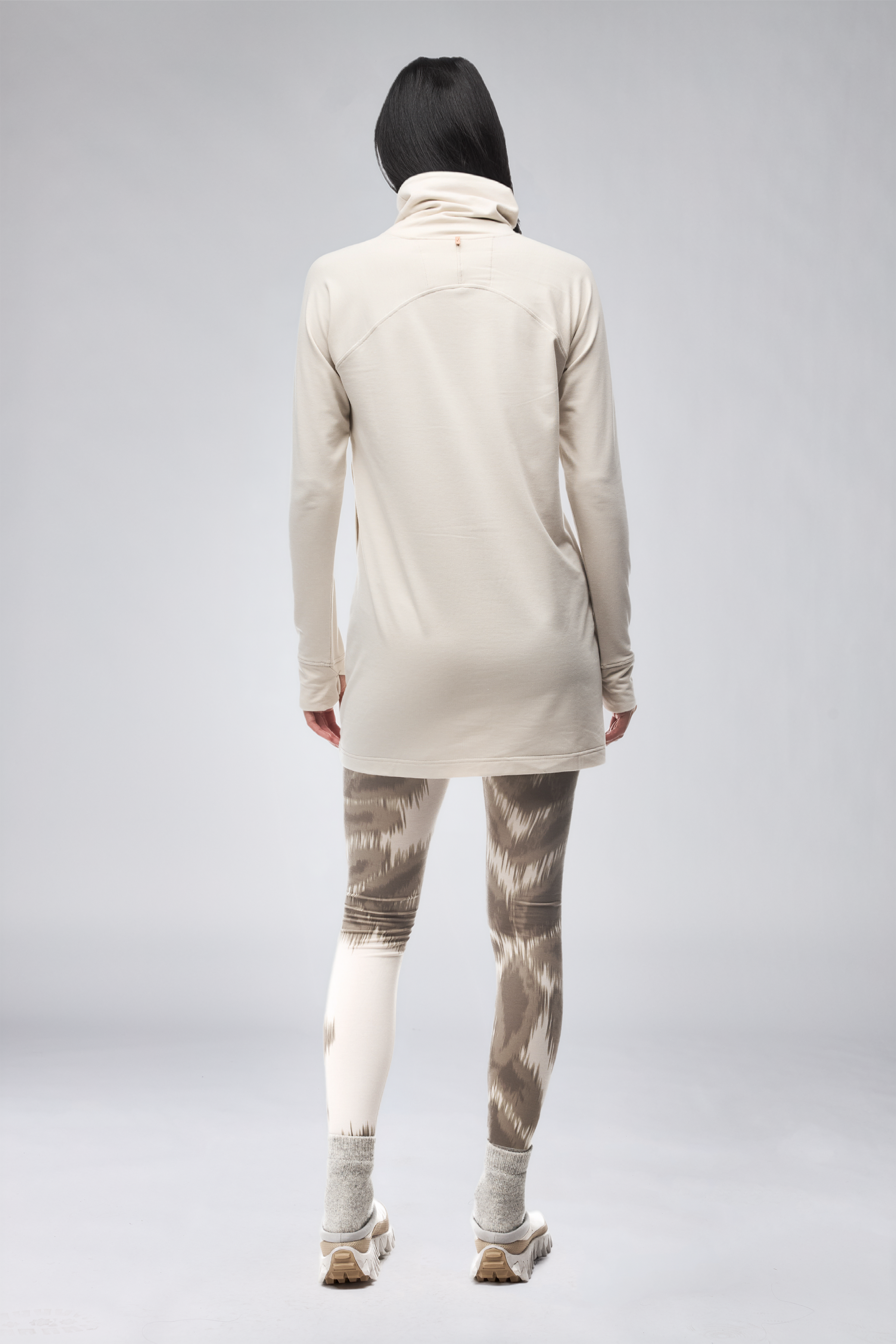 INDYEVA Meris Long Sleeve Tunic - Dusty
